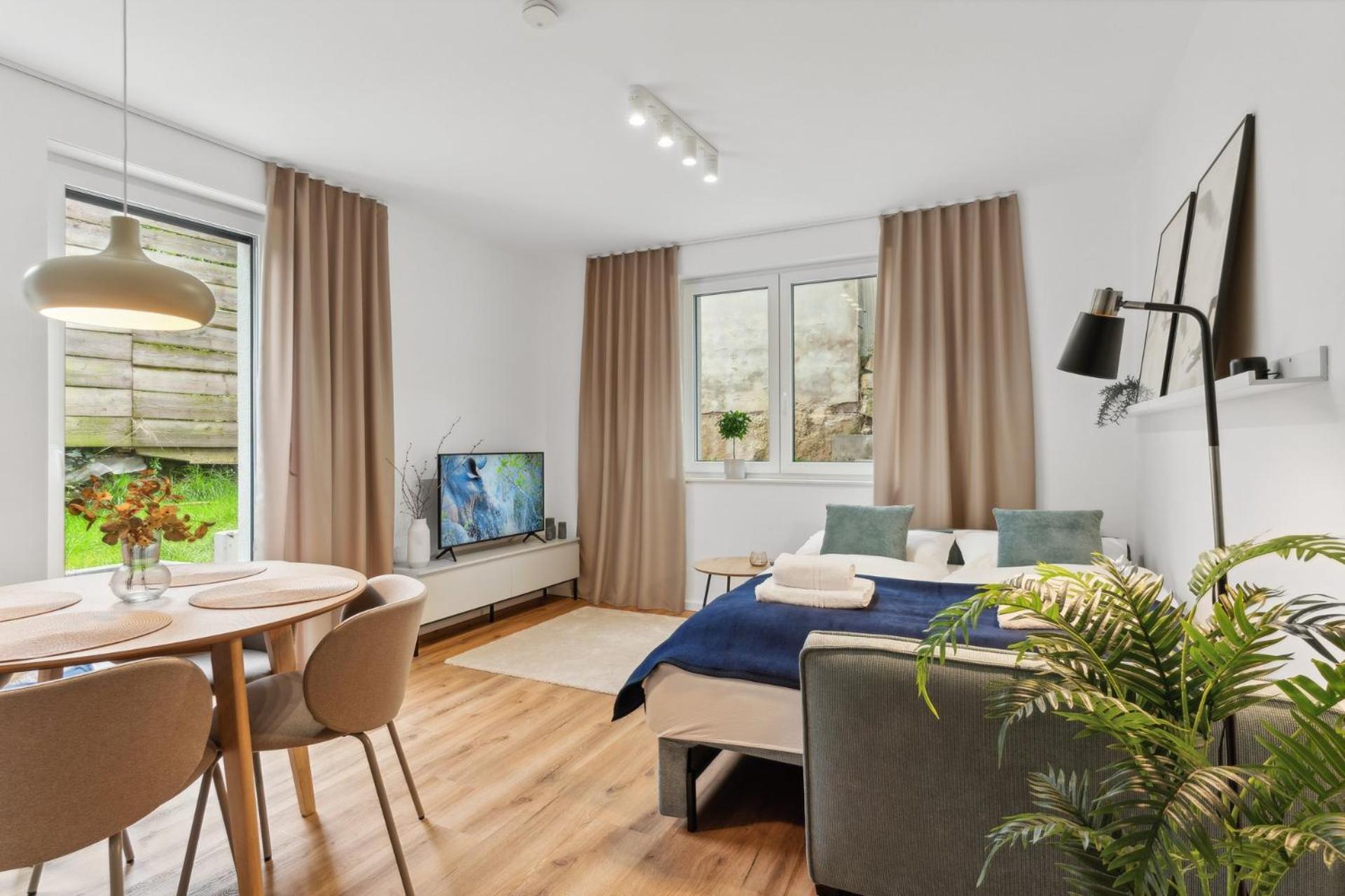 Zwei Apartments Fuer Bis Zu 8 Personen Zentral, Modern, Mit Terrasse & Balkon Билефельд Экстерьер фото